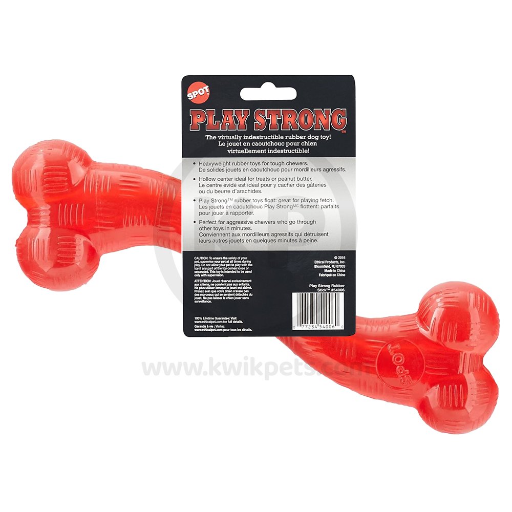 Ethical Products Play Strong Dog Toy Stick 12in, Ethical Pet