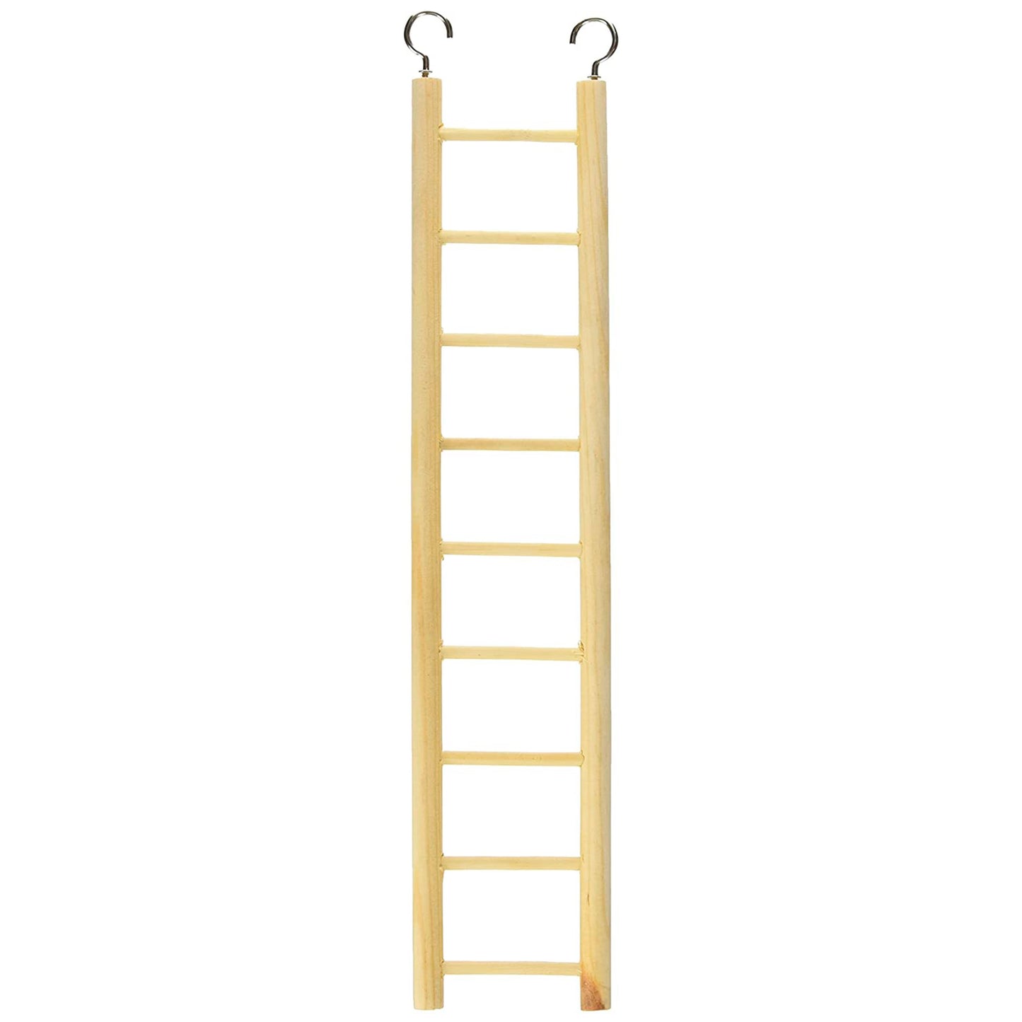 Prevue Pet Products Birdie Basics 9-Rung Ladder Unvarnished Hardwood, 2.88 in X 14 in, Prevue Pet Products