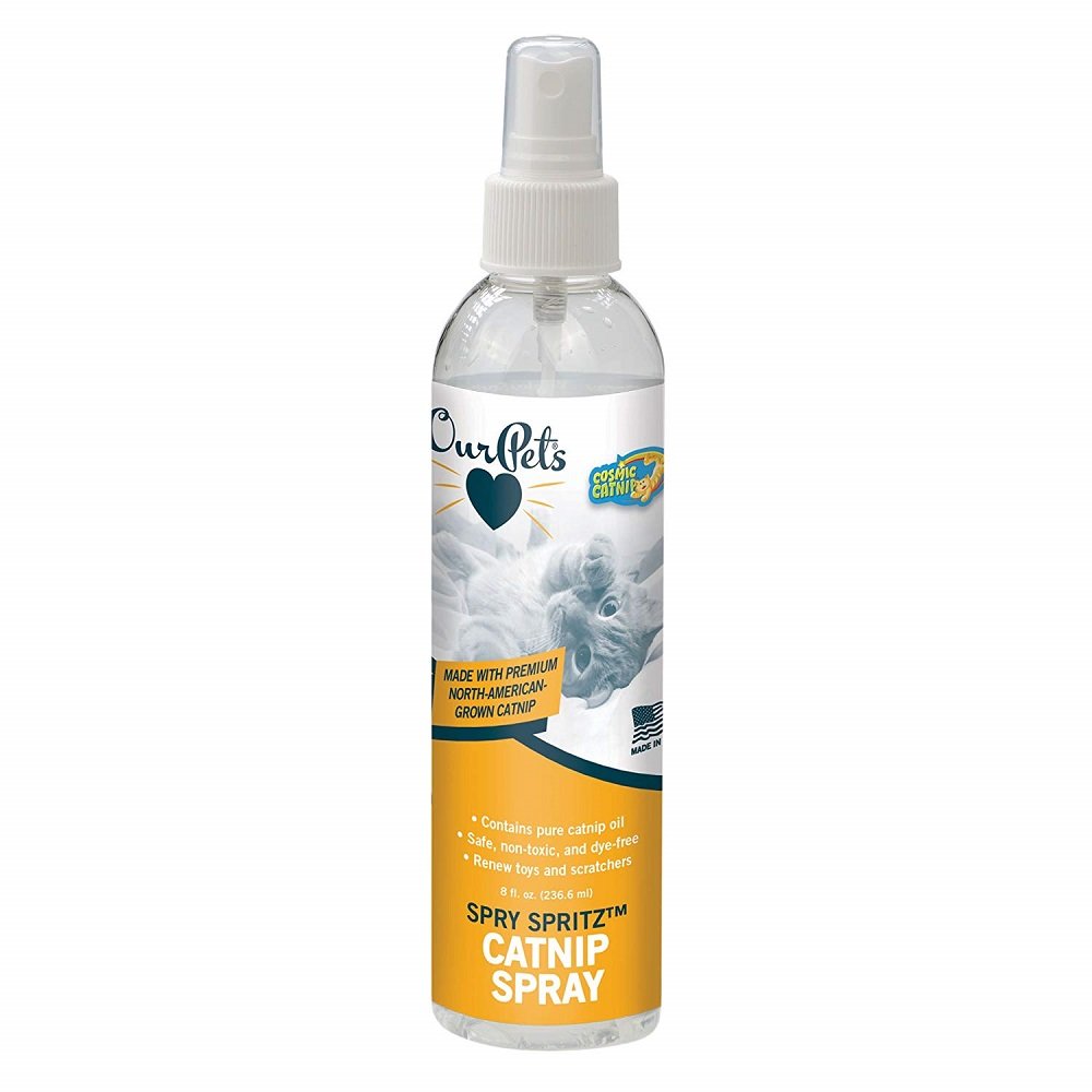 OurPet's Cosmic Catnip Spray Bottle 8oz, OurPets