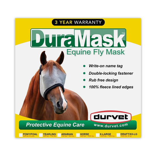 Durvet Fly Rid Dura-Mask Horse 60000, Durvet