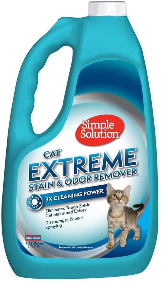 Bramton Simple Solution Extreme Cat Stain and Odor Remover 1gal, Simple Solution