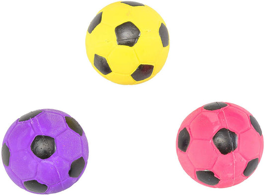 Ethical Products Spot Latex Soccer Ball For Dogs, Assorted 2in, Ethical Pet