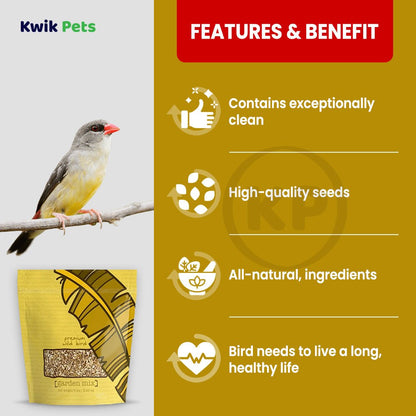 Volkman Seed Company Premium Garden Mix Wild Bird Food 5-lb