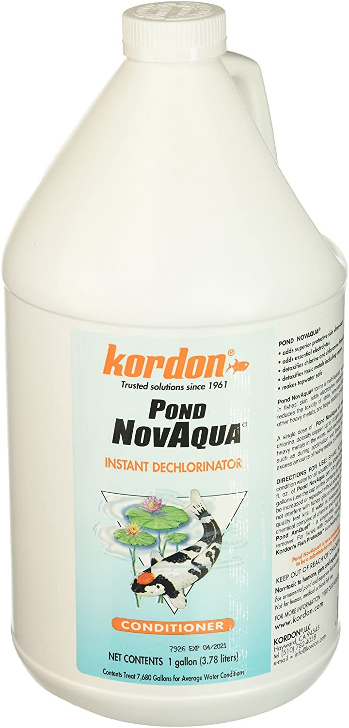Kordon Pond NovAqua Instant Water Conditioner & Dechlorinator 1 gal, Kordon