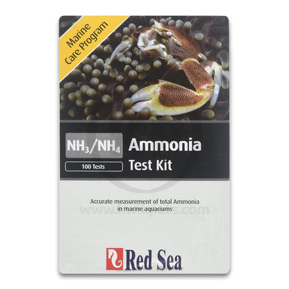 Red Sea Marine Care Program Ammonia Test Kit 100ct, Red Sea