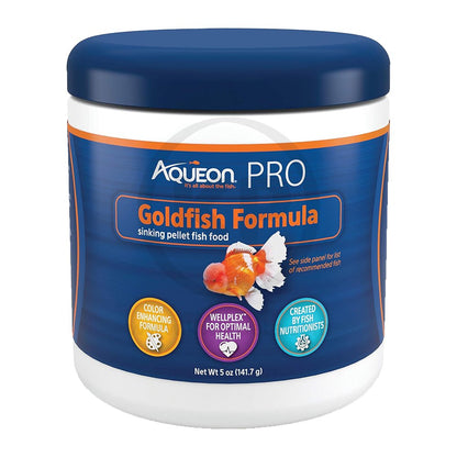 Aqueon Pro Goldfish Formula Pellet Fish Food 5-oz, Aqueon