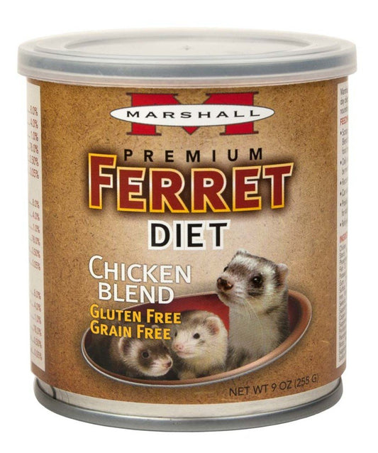 Marshall Pet Products Premium Ferret Diet Chicken Blend Canned, 9 oz