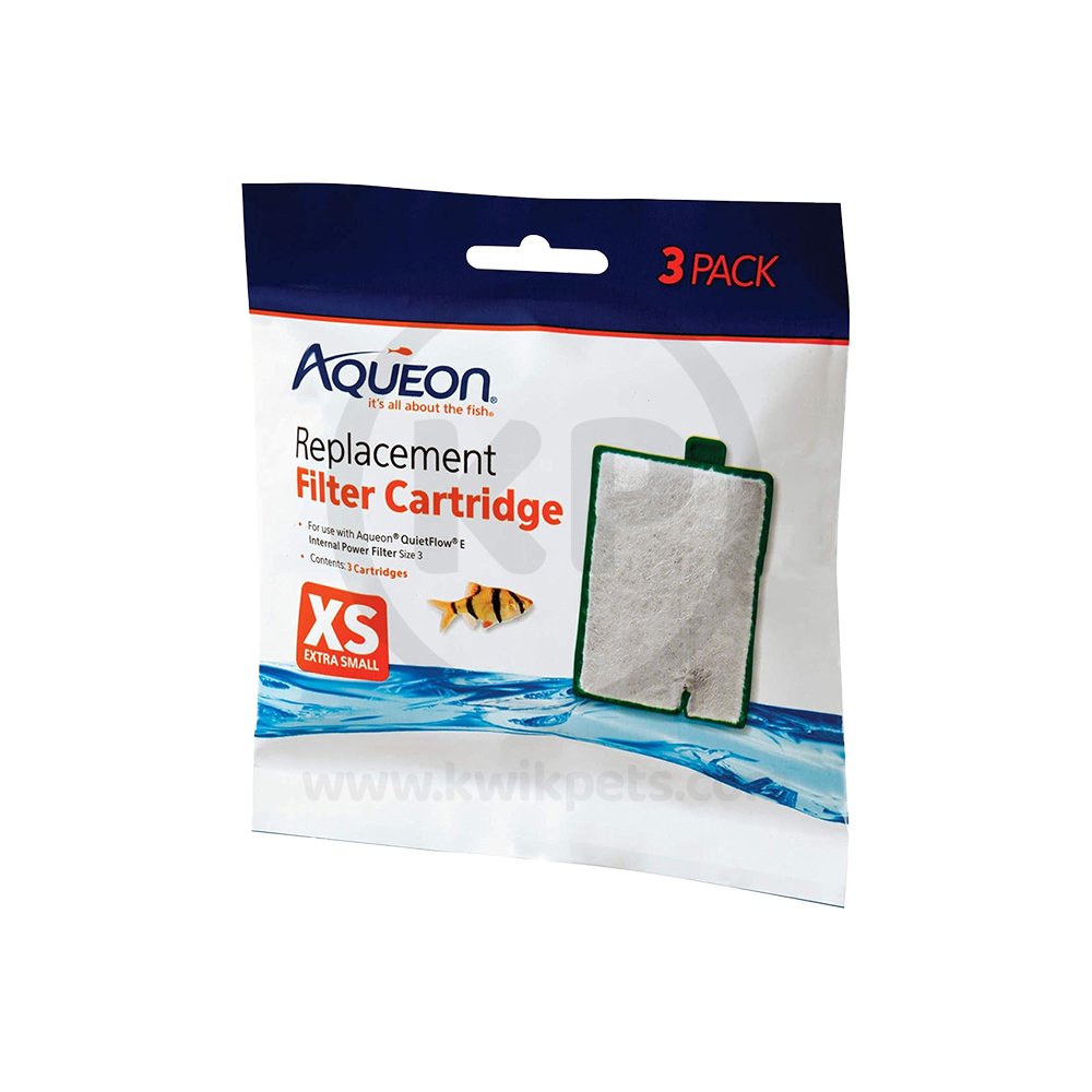 Aqueon Replacement Filter Cartridges 3 Count, Aqueon