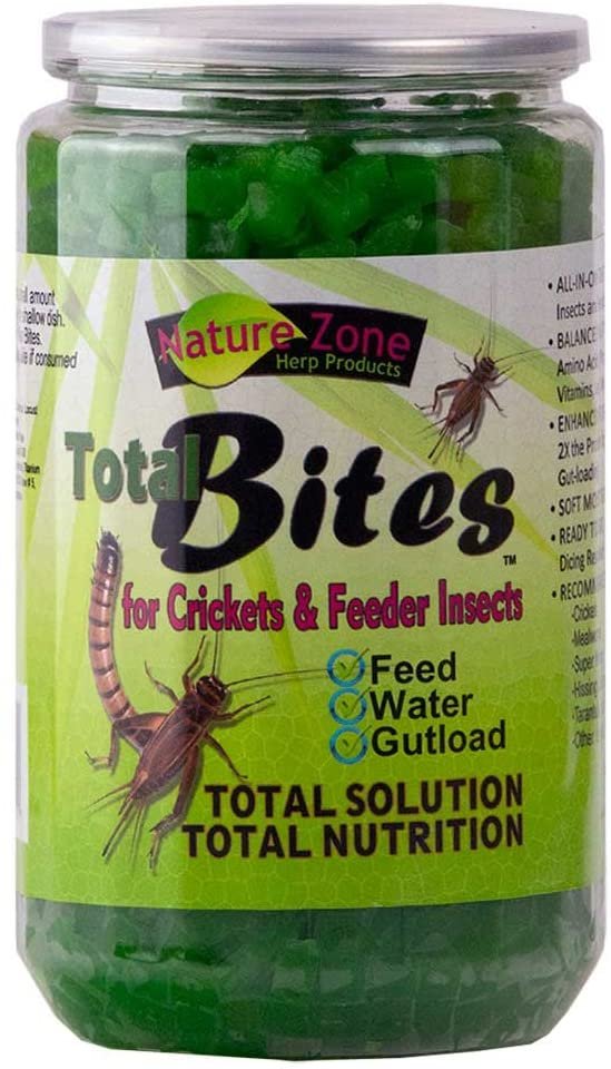Nature Zone Cricket Total Bites with Spirulina 24 oz, Nature Zone
