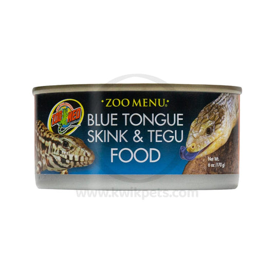 Zoo Med Blue Tongue Skink & Tegu Canned Food 6-oz