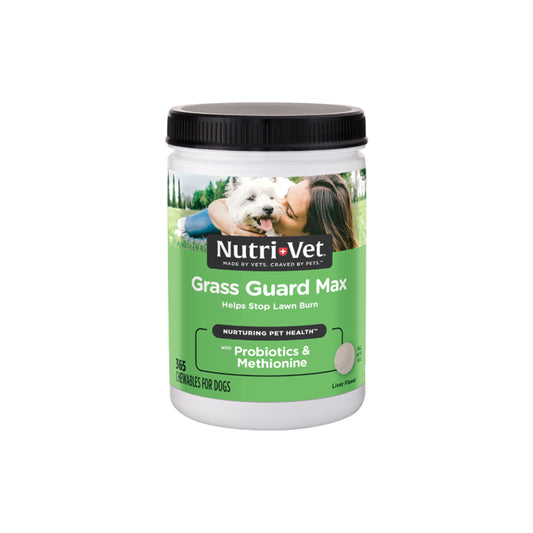 Nutri-Vet Grass Guard Chewable Tablets for Dogs, 365 Count, Nutri-Vet