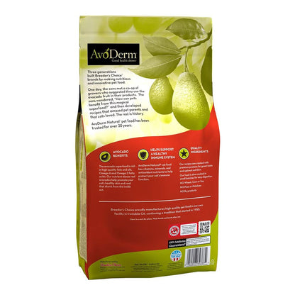 AvoDerm Natural Chicken & Herring Meal Formula - Adult Dry Cat Food 6-lb, AvoDerm