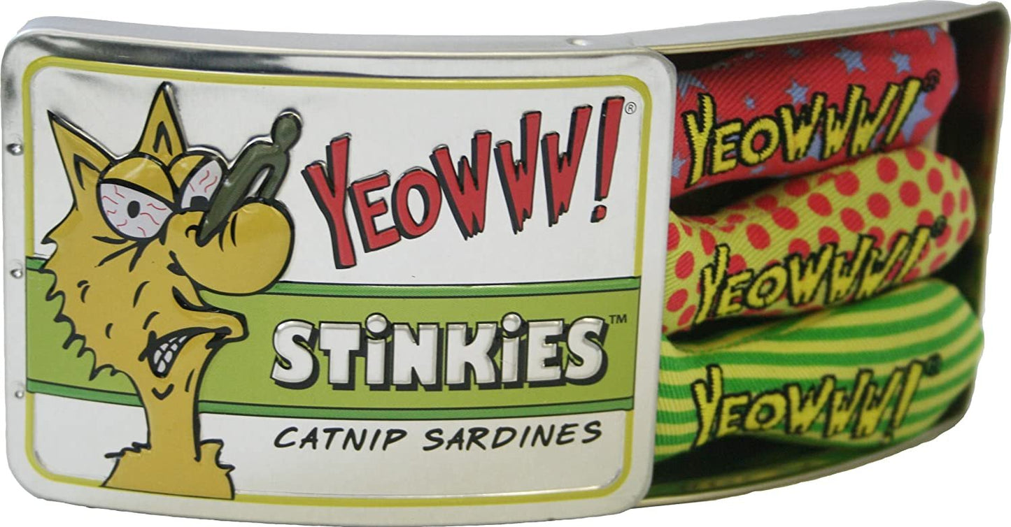 Yeowww 100% Organic Catnip Stinkies Sardines