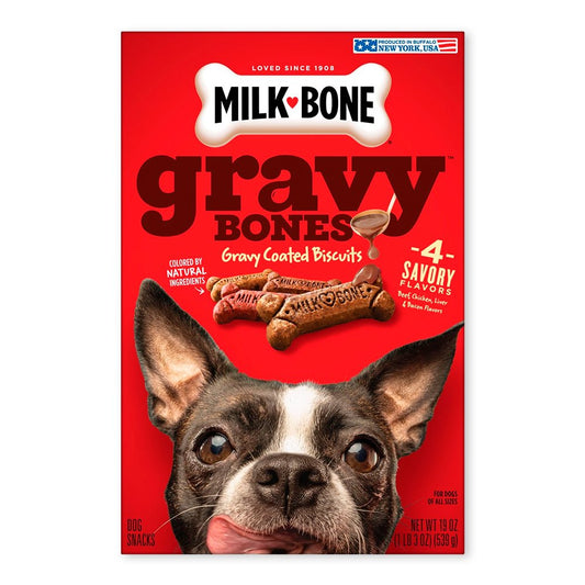 Milk-Bone GravyBones Dog Treats Small Dog 19-oz, Milk-Bone