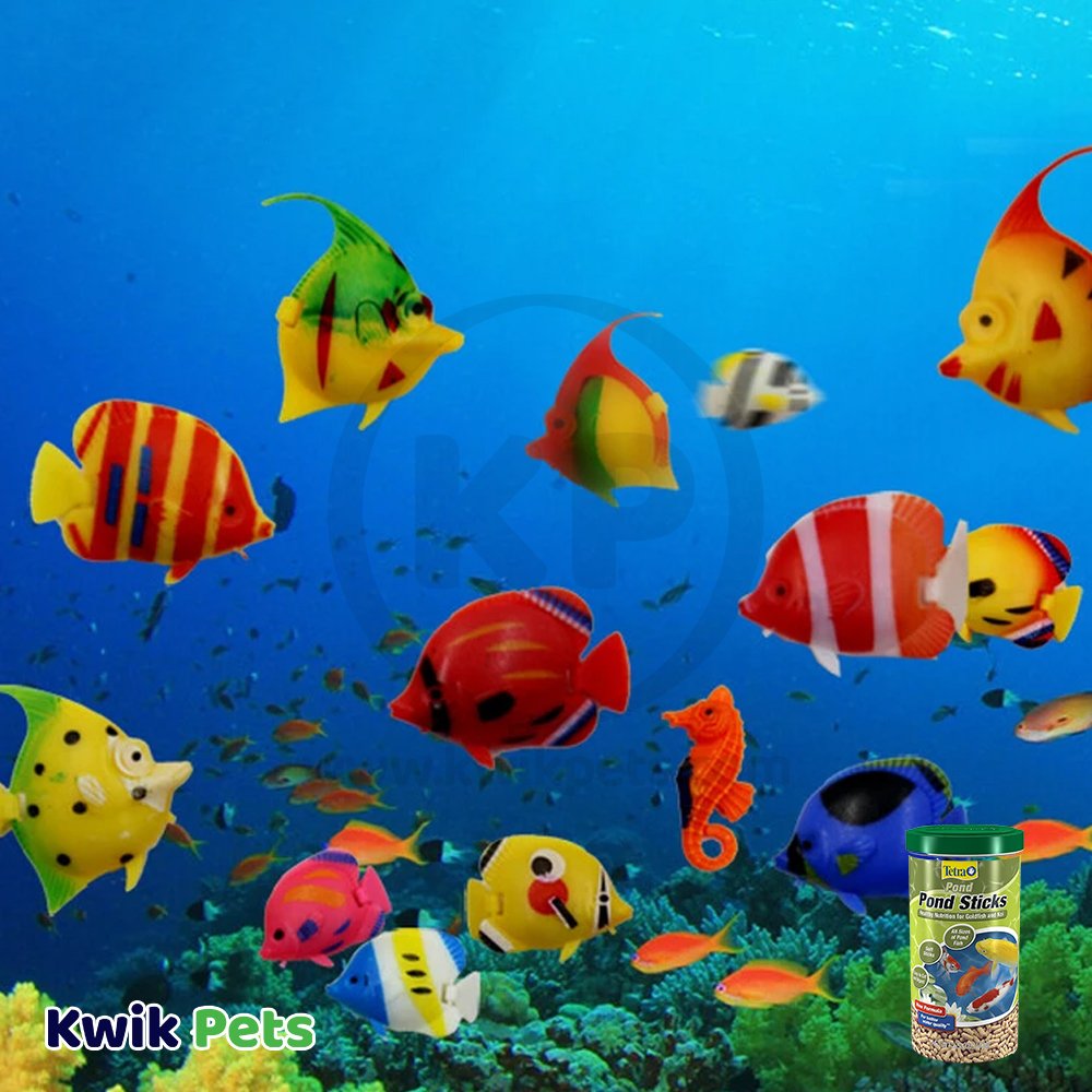 Tetra Pond Sticks Fish Food for Koi and Goldfish, 3.53-oz