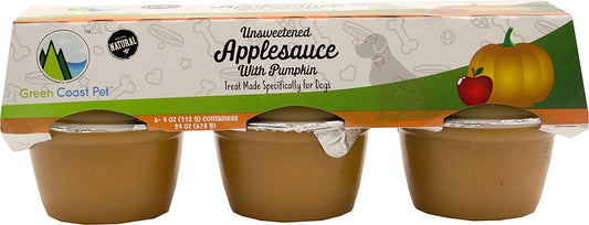 Green Coast Pet Unsweetened Applesauce with Pumpkin, Green Coast Pet