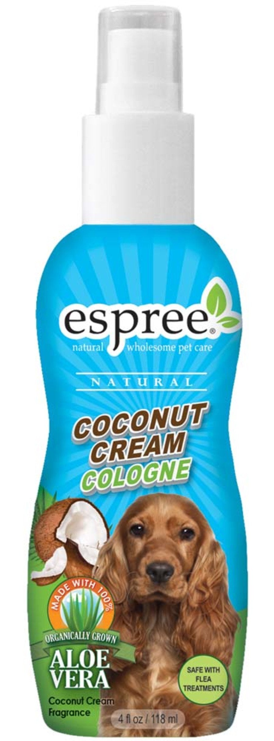 Espree Natural Coconut Cream Cologne Spray for Dogs, 4 oz