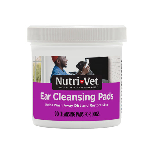 Nutri-Vet Ear Cleansing Pads for Dogs 90ct, Nutri-Vet