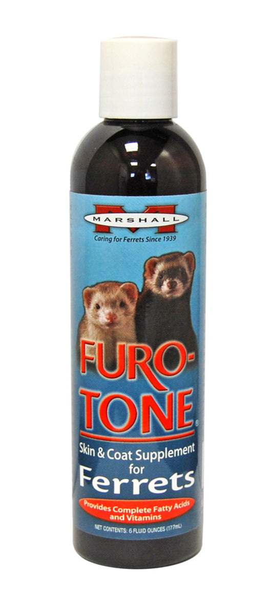 Marshall Pet Products Furo-Tone Skin and Coat Supplement for Ferrets, 6 oz