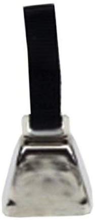 Remington® Nickel Cow Bell for Dogs Large Black, Coastal Pet