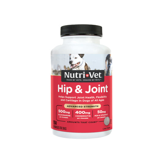 Nutri-Vet Hip & Joint Advanced Strength Chewables, 150 Ct