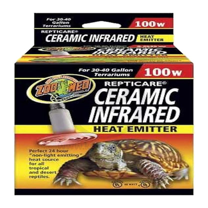 Zoo Med Ceramic Heat Emitter 30-40gal 100 watt