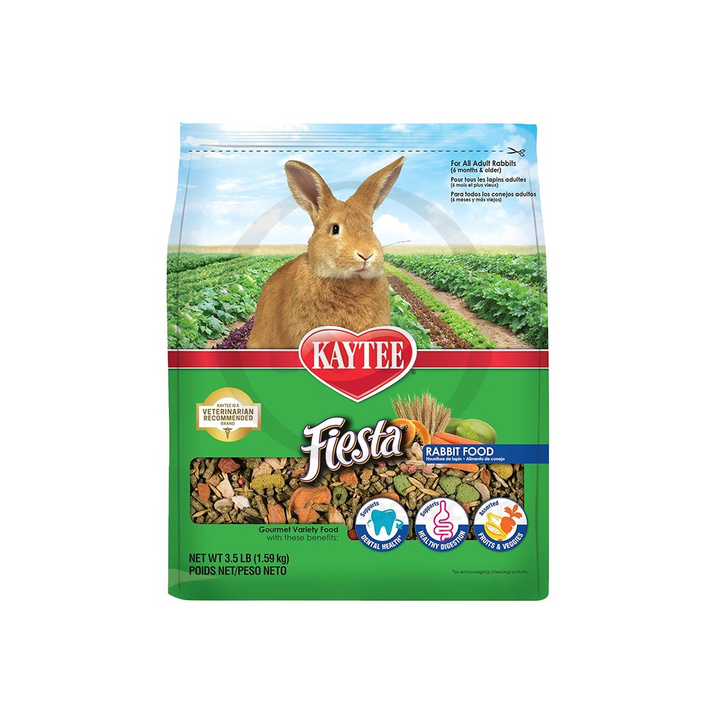 Kaytee Fiesta Rabbit Food 3.5-lb, Kaytee