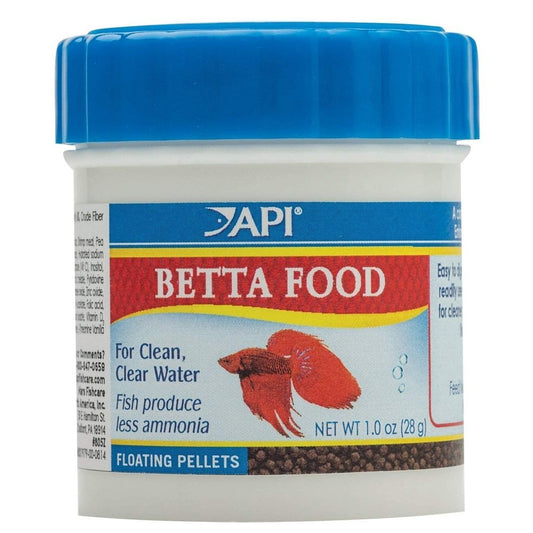 API Betta Pellets Fish Food 1 oz, API