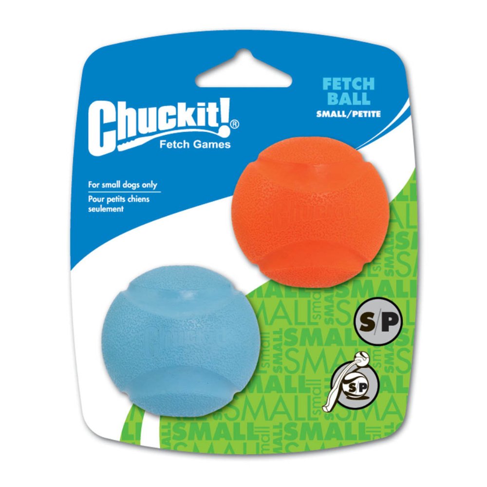 Chuckit! Fetch Ball Dog Toy Assorted Small 2 Count