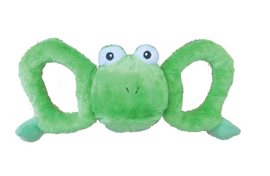 Jolly Pet Tug-a-Mals Dog Toy Frog Small, Jolly Pet