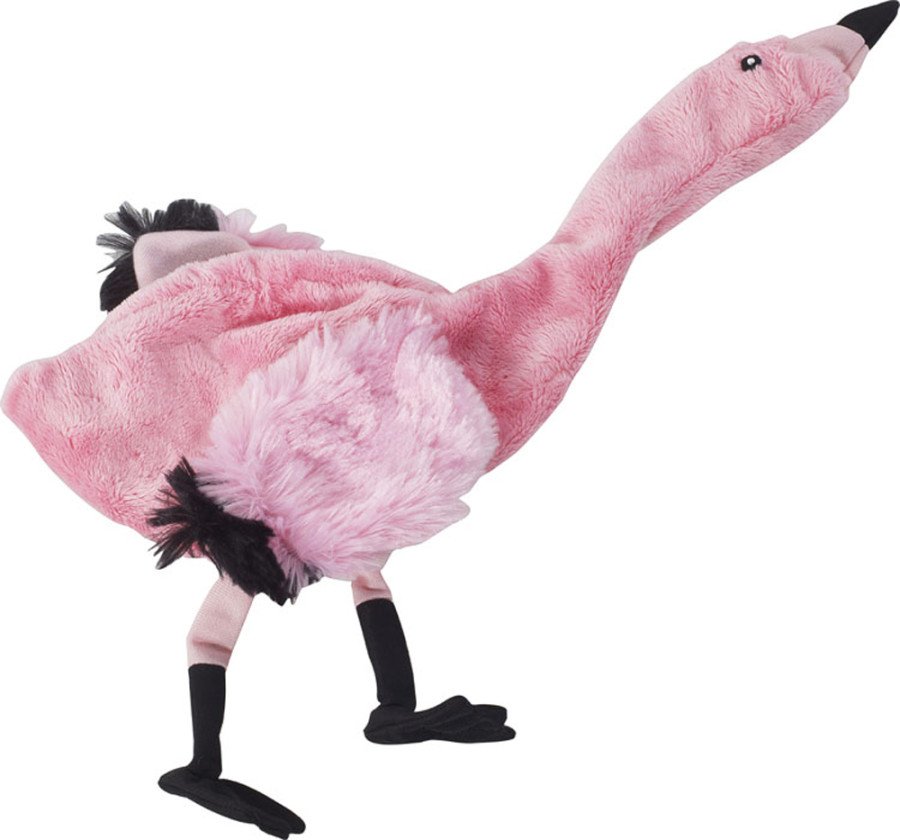 Skinneeez Exotic Series Dog Toy Flamingo Pink Regular, Skinneeez