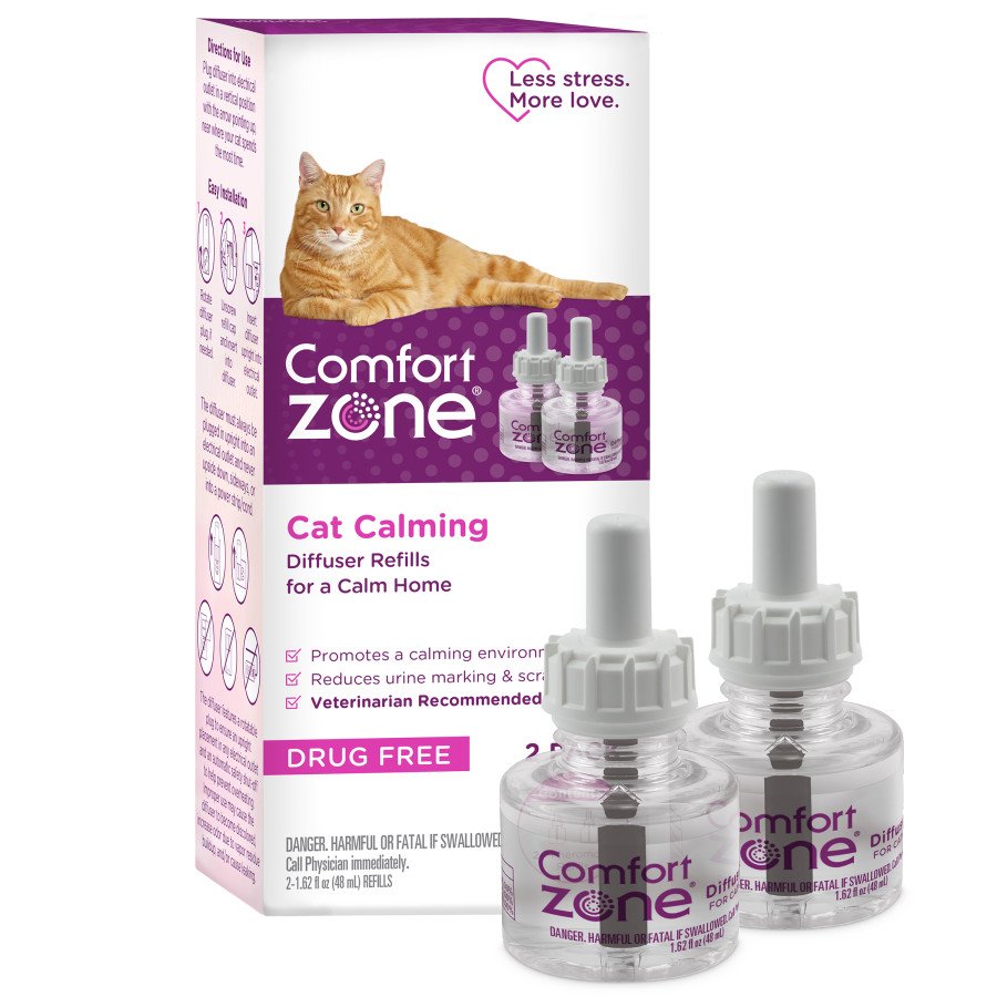 Comfort Zone Calming Diffuser Refill 2 pk, 48 ml, 60 Day Use, Comfort Zone