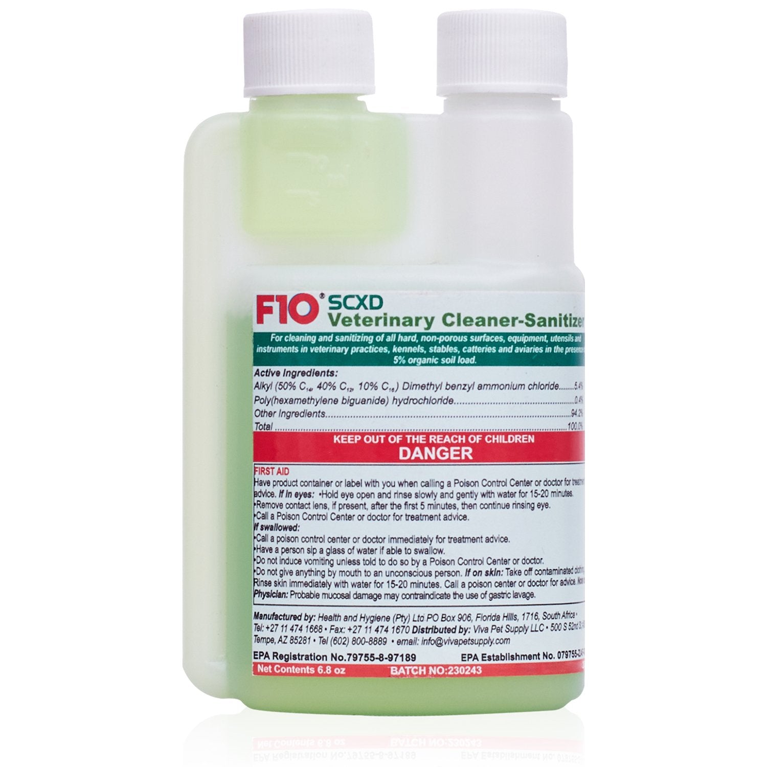 F10 SCXD Veterinary Cleaner 200 ml